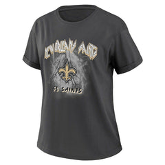 WEAR by Erin Andrews Women's Boyfriend T-Shirt - New Orleans Saints