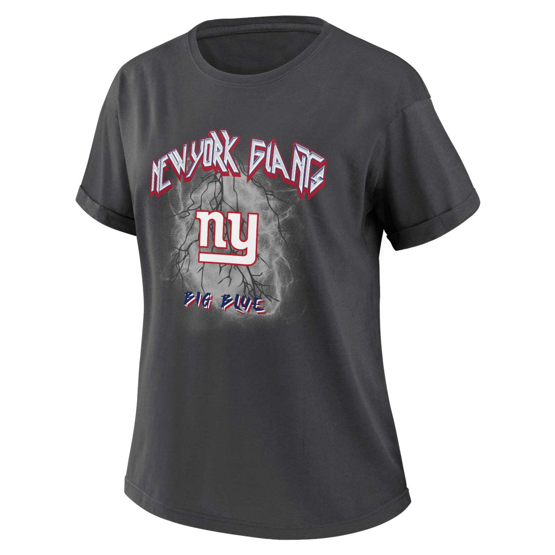 WEAR by Erin Andrews Women's Boyfriend T-Shirt - New York Giants