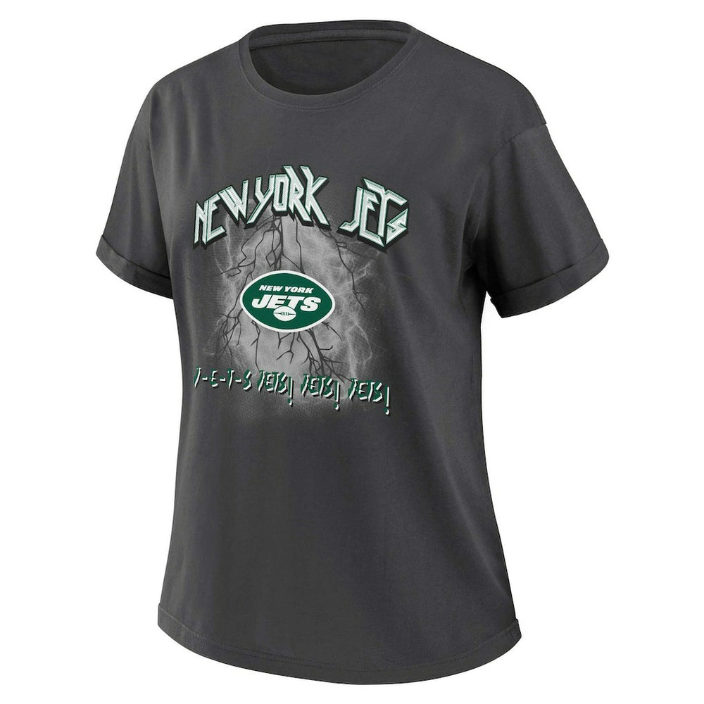 WEAR by Erin Andrews Women's Boyfriend T-Shirt - New York Jets