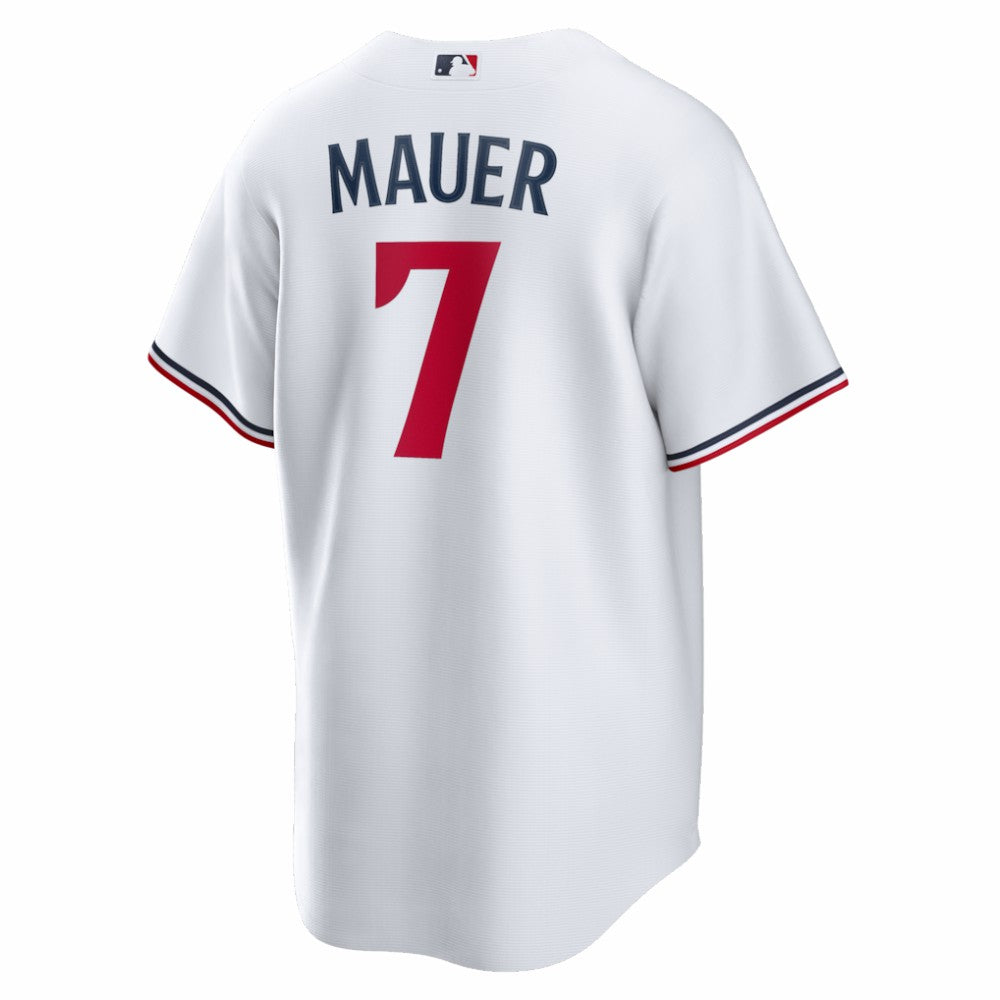 MLB Joe Mauer Minnesota Twins Nike Home Retired Player Replica Jersey