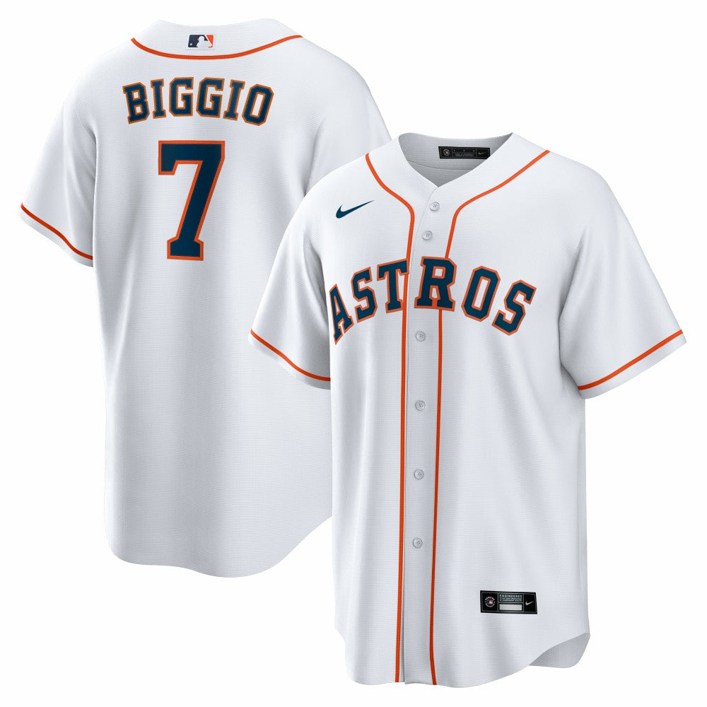 MLB Craig Biggio Houston Astros Nike Home Retired Player Replica Jersey