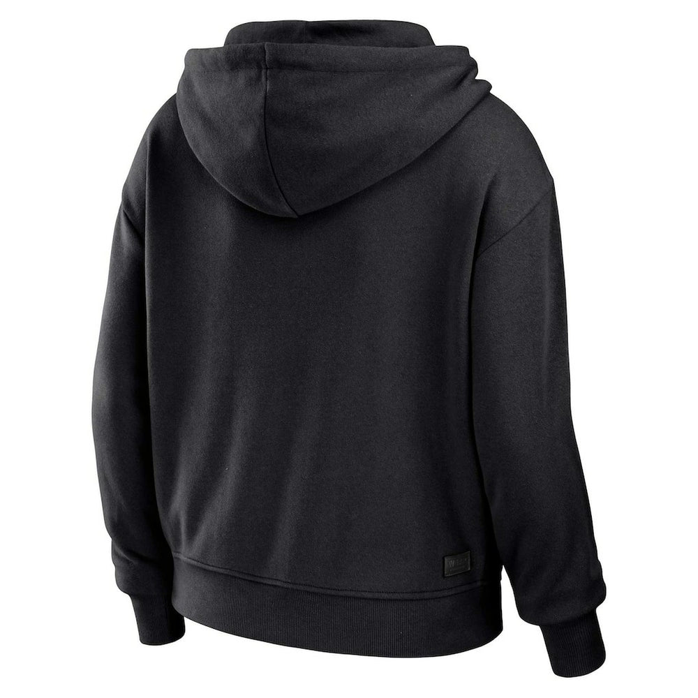 WEAR by Erin Andrews Women's Plus Size Color Block Full-Zip Hoodie - New Orleans Saints