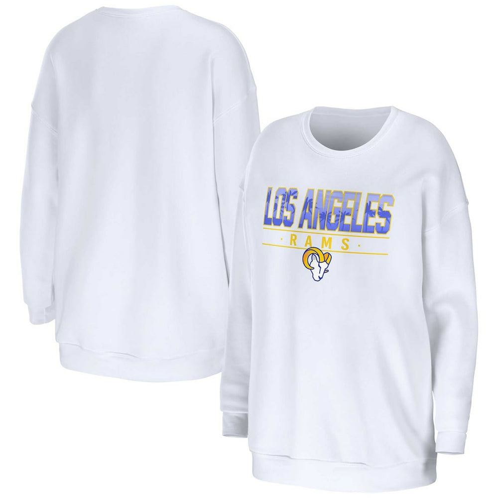 WEAR by Erin Andrews Women's Domestic Pullover Sweatshirt - Los Angeles Rams