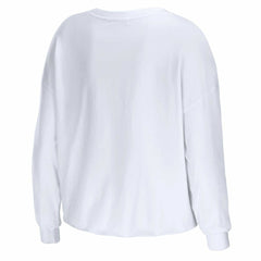 WEAR by Erin Andrews Women's Domestic Cropped Long Sleeve T-Shirt - Arizona Cardinals