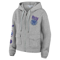WEAR by Erin Andrews Women's Full-Zip Hoodie - Buffalo Bills