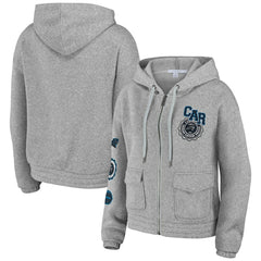 WEAR by Erin Andrews Women's Full-Zip Hoodie - Carolina Panthers