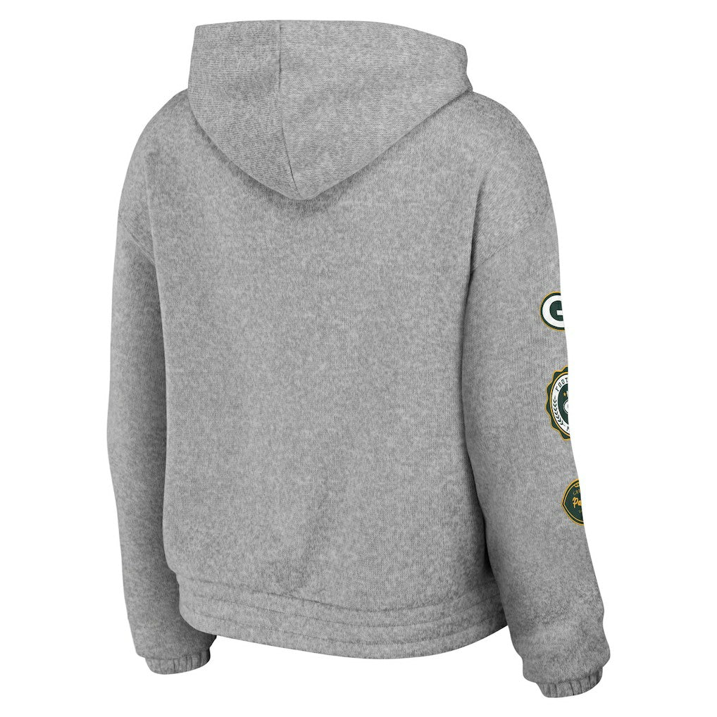 WEAR by Erin Andrews Women's Full-Zip Hoodie - Green Bay Packers