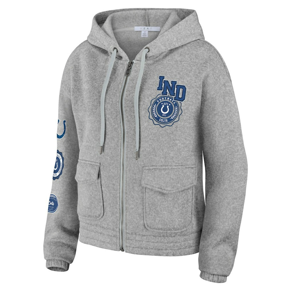 WEAR by Erin Andrews Women's Full-Zip Hoodie - Indianapolis Colts