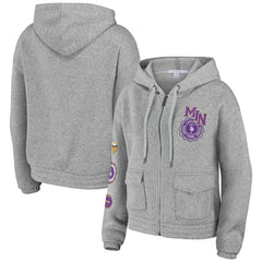 WEAR by Erin Andrews Women's Full-Zip Hoodie - Minnesota Vikings