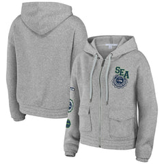 WEAR by Erin Andrews Women's Full-Zip Hoodie - Seattle Seahawks