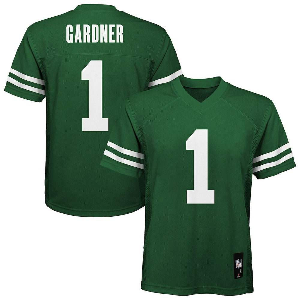 Ahmad Sauce Gardner  Youth Replica Player Jersey - New York Jets
