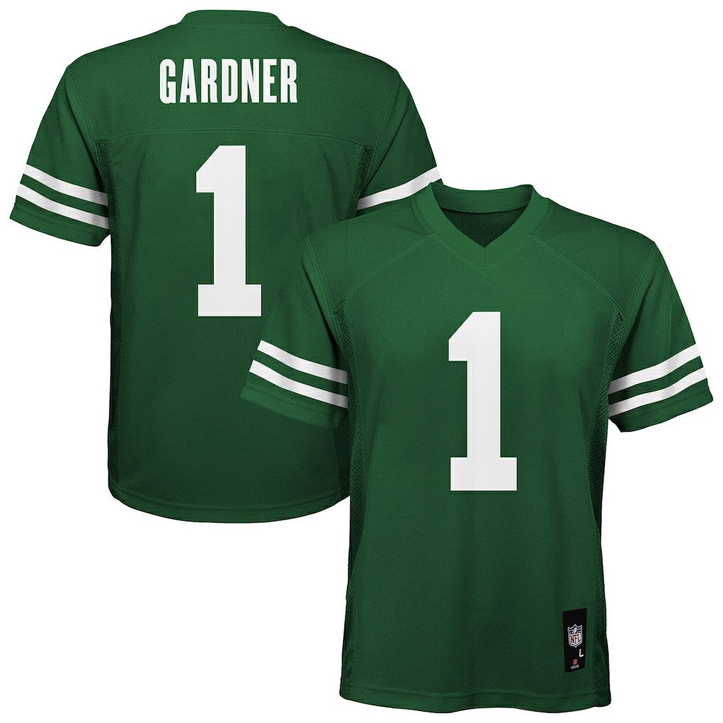 Ahmad Sauce Gardner  Youth Replica Player Jersey - New York Jets