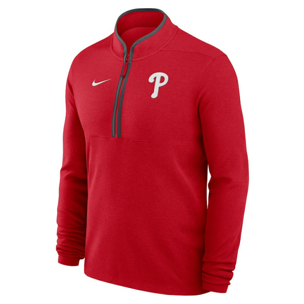 MLB Philadelphia Phillies Nike Dri-FIT Victory Half-Zip Pullover