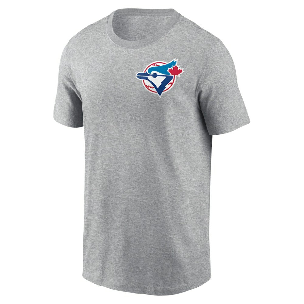 MLB Toronto Blue Jays Nike Cooperstown Collection Large Logo 2-Hit T-Shirt