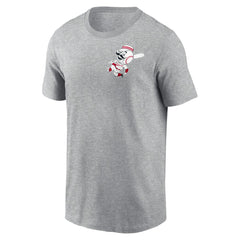 MLB Cincinnati Reds Nike Cooperstown Collection Large Logo 2-Hit T-Shirt
