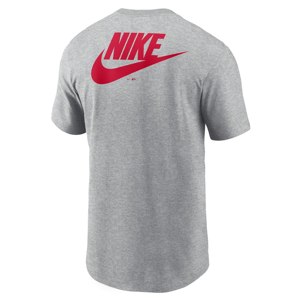 MLB Cincinnati Reds Nike Cooperstown Collection Large Logo 2-Hit T-Shirt