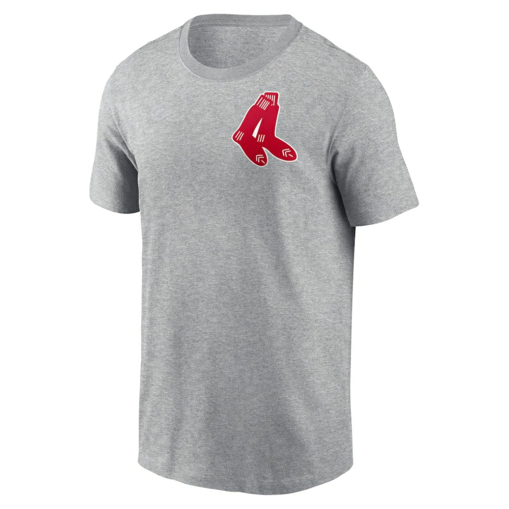 MLB Boston Red Sox Nike Cooperstown Collection Large Logo 2-Hit T-Shirt