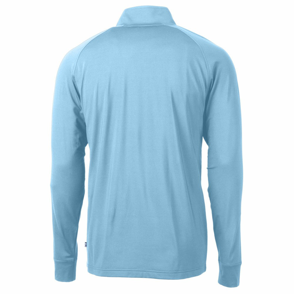 MLB Kansas City Royals Cutter & Buck Adapt Eco Knit Stretch Recycled Quarter-Zip Pullover Top