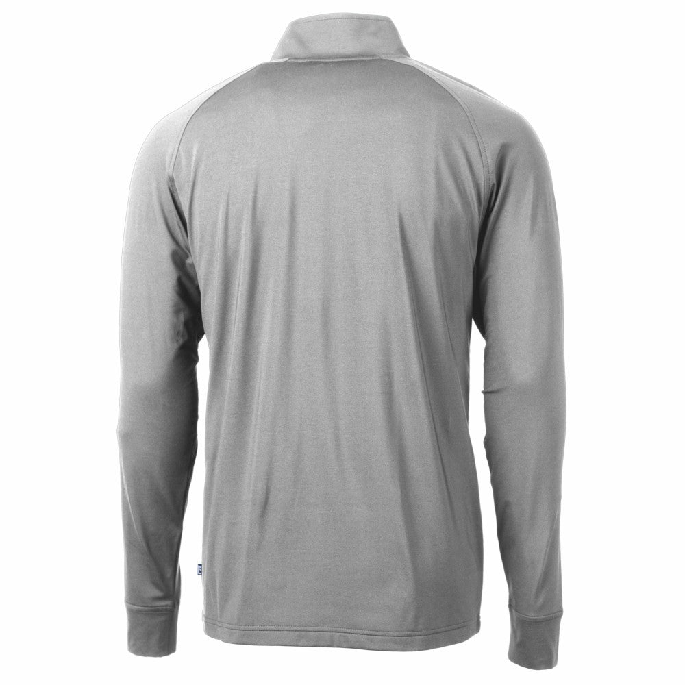 MLB Kansas City Royals Cutter & Buck Adapt Eco Knit Stretch Recycled Quarter-Zip Pullover Top