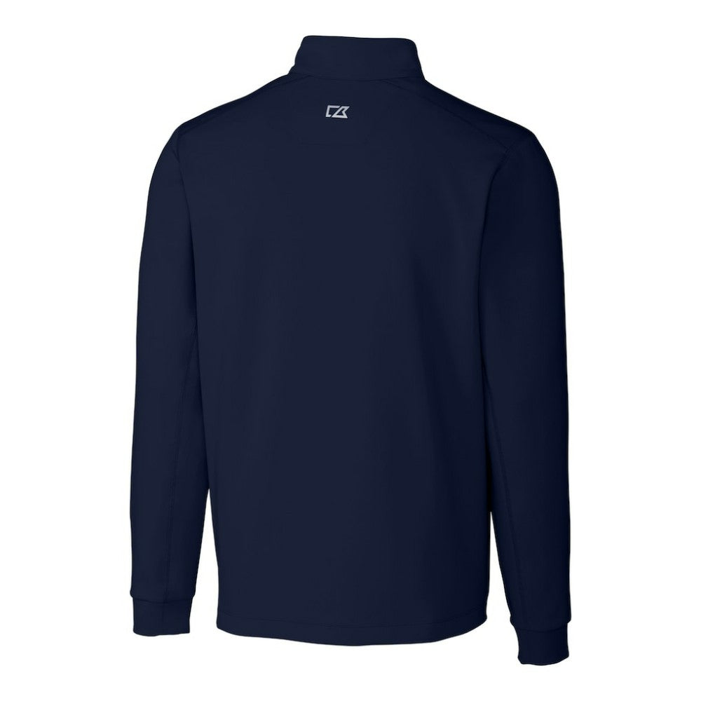 MLB Atlanta Braves Cutter & Buck Traverse Stretch Quarter-Zip Pullover Top