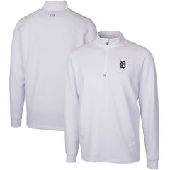 MLB Detroit Tigers Cutter & Buck Traverse Stretch Quarter-Zip Pullover Top