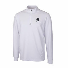 MLB Detroit Tigers Cutter & Buck Traverse Stretch Quarter-Zip Pullover Top