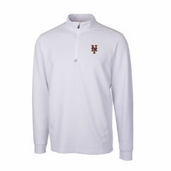 MLB New York Mets Cutter & Buck Traverse Stretch Quarter-Zip Pullover Top