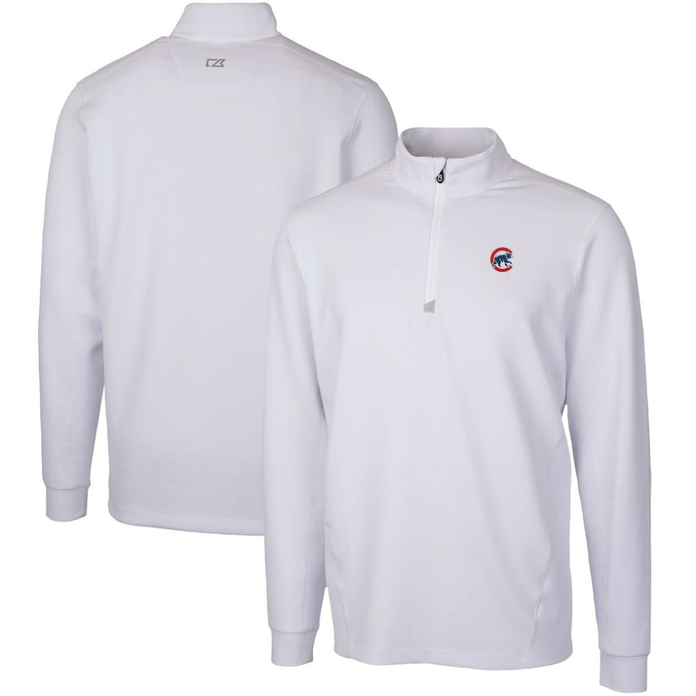 MLB Chicago Cubs Cutter & Buck Traverse Stretch Quarter-Zip Pullover Top