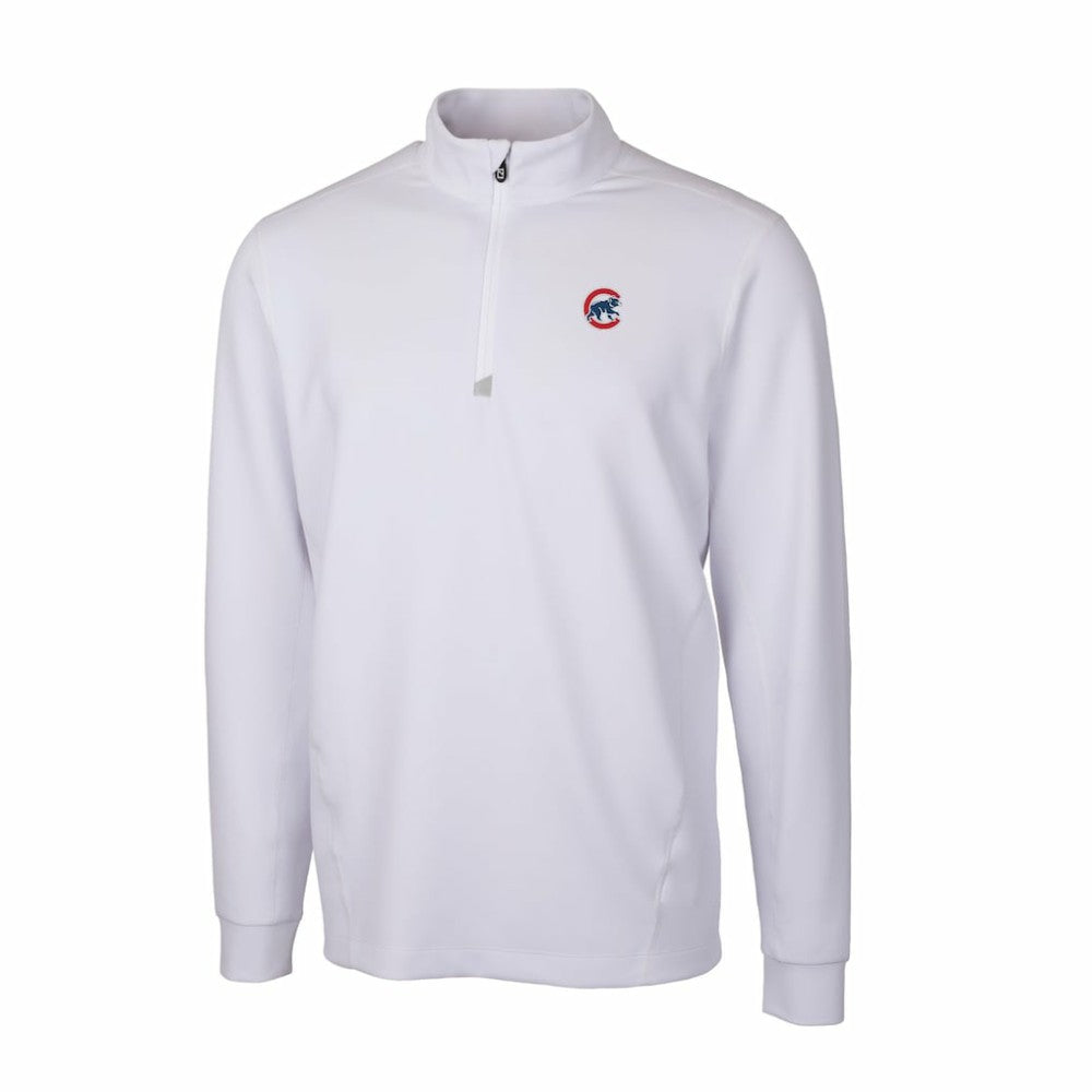MLB Chicago Cubs Cutter & Buck Traverse Stretch Quarter-Zip Pullover Top