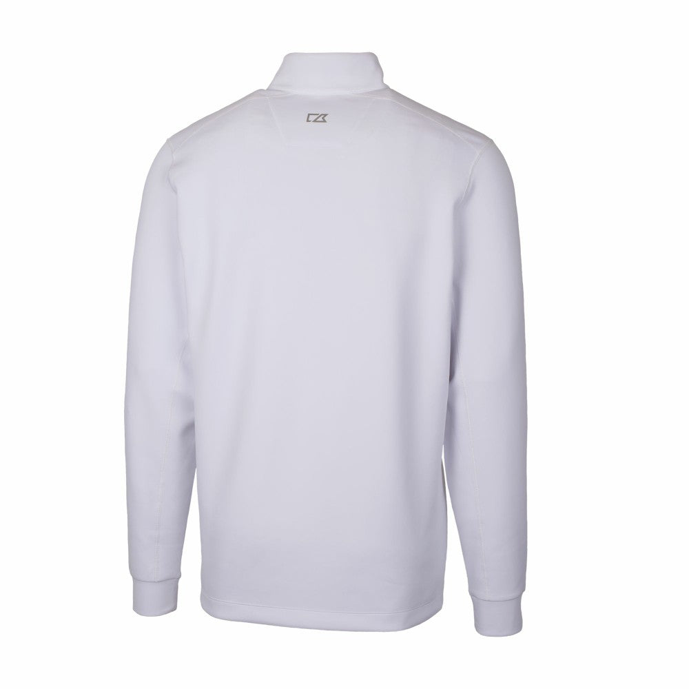 MLB Cleveland Guardians Cutter & Buck Traverse Stretch Quarter-Zip Pullover Top