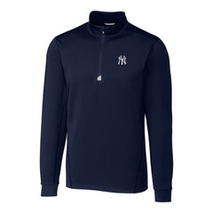 MLB New York Yankees Cutter & Buck Traverse Stretch Quarter-Zip Pullover Top