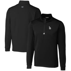 MLB Los Angeles Dodgers Cutter & Buck Traverse Stretch Quarter-Zip Pullover Top