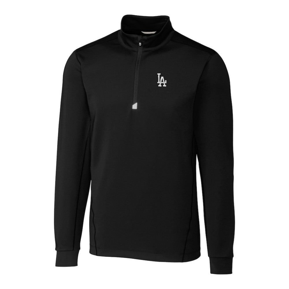 MLB Los Angeles Dodgers Cutter & Buck Traverse Stretch Quarter-Zip Pullover Top