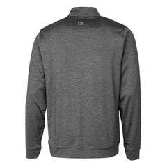 MLB Baltimore Orioles Cutter & Buck Stealth Heathered Quarter-Zip Pullover Top