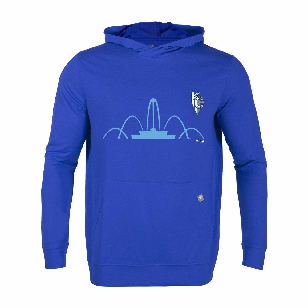 MLB Kansas City Royals Levelwear City Connect Relay Core Logo Pullover Hoodie