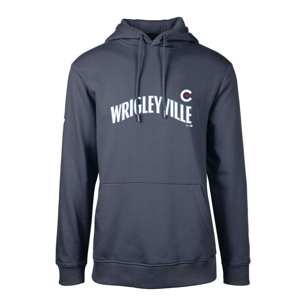 MLB Chicago Cubs Levelwear City Connect Podium Core Logo Pullover Hoodie