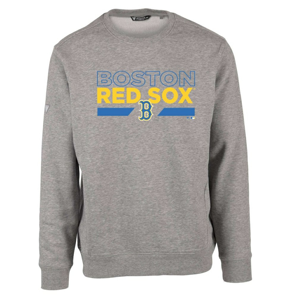 MLB Boston Red Sox Levelwear City Connect Zane No Hitter Pullover Sweatshirt