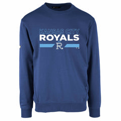 MLB Kansas City Royals Levelwear City Connect Zane No Hitter Pullover Sweatshirt