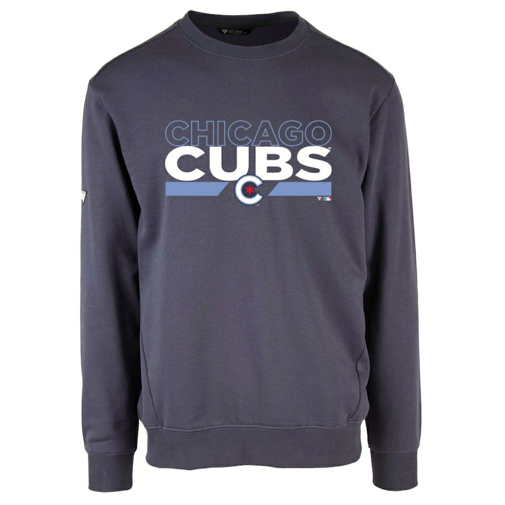 MLB Chicago Cubs Levelwear City Connect Zane No Hitter Pullover Sweatshirt