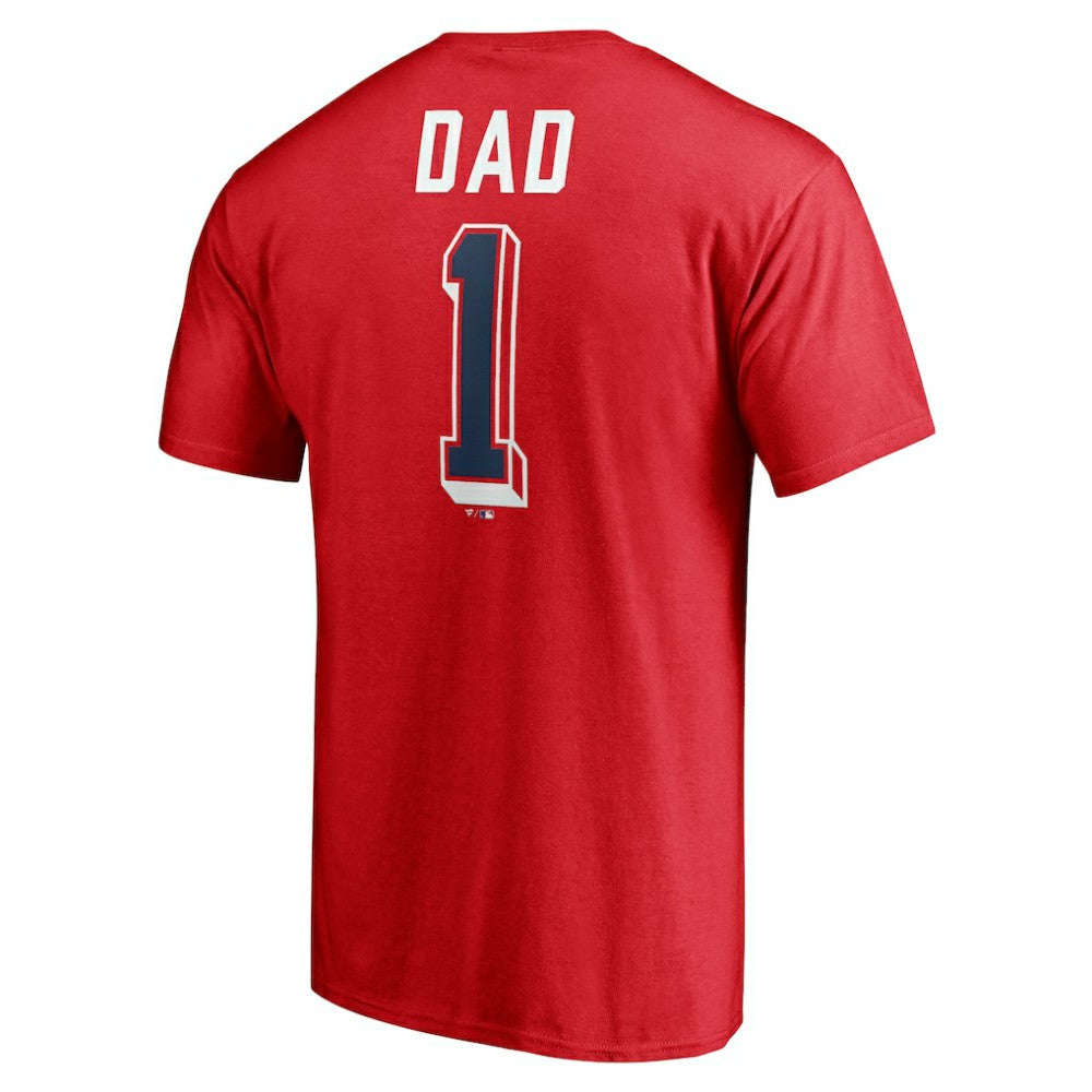 MLB Boston Red Sox Number One Dad T-Shirt
