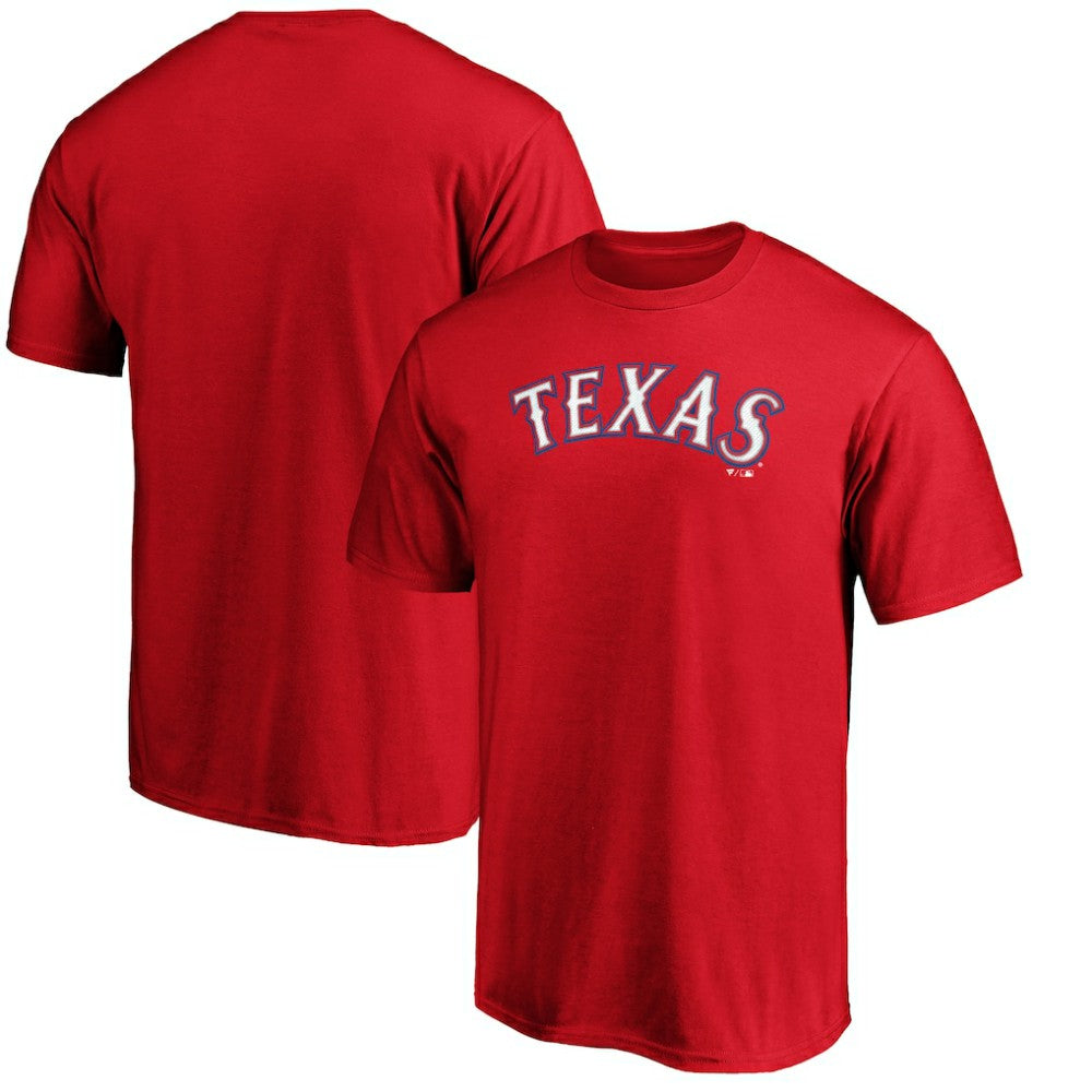MLB Texas Rangers Official Team Wordmark T-Shirt
