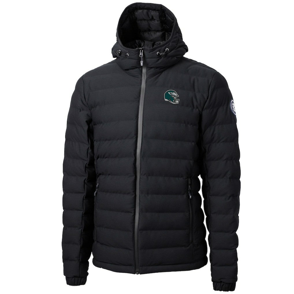 Cutter & Buck Helmet Mission Ridge Repreve Eco Insulated Puffer Full-Zip Jacket - Philadelphia Eagles