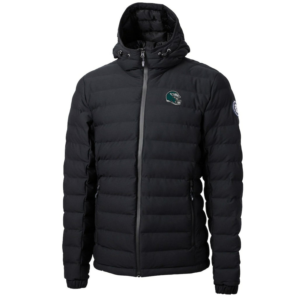 Cutter & Buck Helmet Mission Ridge Repreve Eco Insulated Puffer Full-Zip Jacket - Philadelphia Eagles