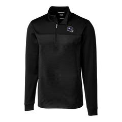 Cutter & Buck Traverse Stripe Stretch Quarter-Zip Pullover Top - Minnesota Vikings
