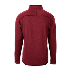 Cutter & Buck Helmet Mainsail Sweater-Knit Half-Zip Pullover Jacket - San Francisco 49ers