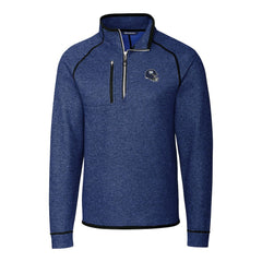 Cutter & Buck Helmet Mainsail Sweater-Knit Half-Zip Pullover Jacket - New York Giants