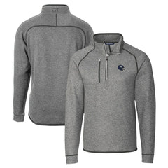 Cutter & Buck Helmet Mainsail Sweater-Knit Half-Zip Pullover Jacket - New York Giants