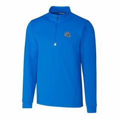Cutter & Buck Helmet Traverse Stretch Quarter-Zip Pullover Top - Detroit Lions