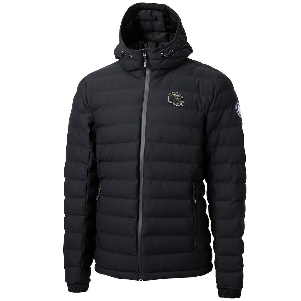 Cutter & Buck Helmet Mission Ridge Repreve Eco Insulated Puffer Full-Zip Jacket - Baltimore Ravens