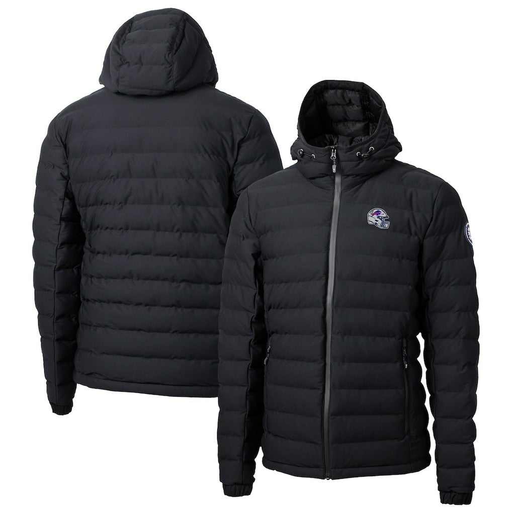 Cutter & Buck Helmet Mission Ridge Repreve Eco Insulated Puffer Full-Zip Jacket - Buffalo Bills